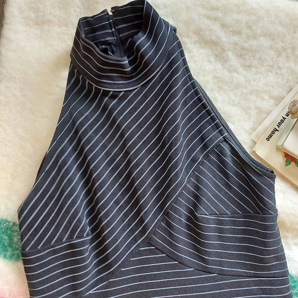 Vintage Tadashi mini bodycon mock neck sleeveless - Picture 4 of 4